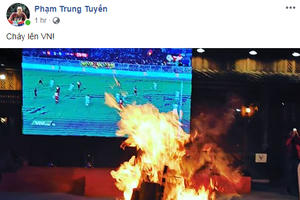 Lạc giọng vì cổ vũ bóng đá ở nơi đặc biệt nhất Việt Nam