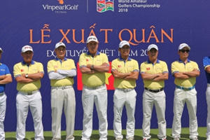 Đội tuyển Golf Việt Nam bảo vệ thành công vị trí số 1 Giải WAGC Thế giới