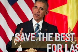 Ông Obama giải thích vì sao đến cuối nhiệm kì mới thăm Việt Nam