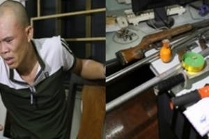 Hải Dương: Bắt quả tang đối tượng buôn bán ma tuý phát hiện thêm lô vũ khí "khủng"