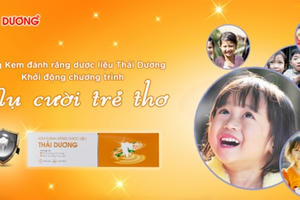 Sao Thái Dương chính thức khởi động chương trình "Nụ cười trẻ thơ" trên toàn quốc