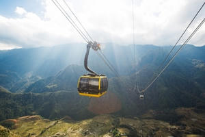 Giảm giá Cáp treo Fansipan Sa Pa cho người dân 6 tỉnh Tây Bắc