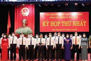 Tuyên Quang bầu các chức danh chủ chốt nhiệm kỳ mới