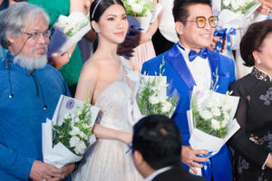 Hoa hậu Loan Vương xinh đẹp, lộng lẫy tựa "nữ thần"