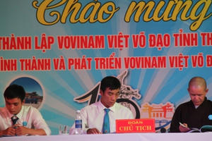 VOVINAM – Việt võ đạo Thừa Thiên - Huế, 10 năm một chặng đường "vàng" VOVINAM – Việt võ đạo Thừa Thiên - Huế, 10 năm một chặng đường "vàng"