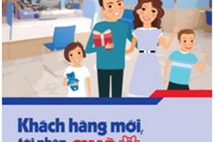 Chương trình khuyến mại gửi tiết kiệm “Khách hàng mới, tới nhận quà”