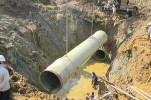 Tạm dừng ký hợp đồng với nhà thầu Trung Quốc dự án đường ống nước