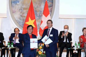 Vietjet ký kết thoả thuận hợp tác trị giá 150 triệu Đô la Mỹ tại Thụy Sỹ