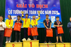 Kết thúc giải cờ tướng trẻ toàn quốc: Đoàn TPHCM thắng lớn!