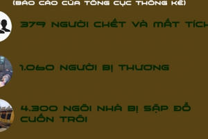 Thiên tai khốc liệt, dị thường năm 2020 khiến Việt Nam thiệt hại 39,1 nghìn tỷ đồng