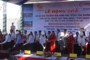 Động thổ khởi công hạng mục khu tái định cư Phan Đăng Lưu