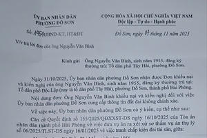 Vụ tranh chấp dân sự ở Hải Phòng: Chờ đợi phán quyết công tâm của phiên toà phúc thẩm! Vụ tranh chấp dân sự ở Hải Phòng: Chờ đợi phán quyết công tâm của phiên toà phúc thẩm!
