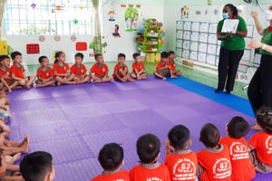 Thành phố Tam Kỳ cho học sinh mầm non đi học trở lại từ ngày 6/12