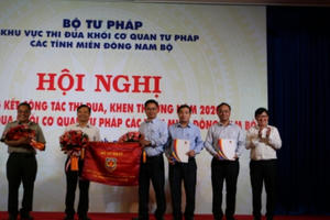 Thứ trưởng Mai Lương Khôi: “Thành công của ngành Tư pháp có vai trò lớn của phong trào thi đua khen thưởng”