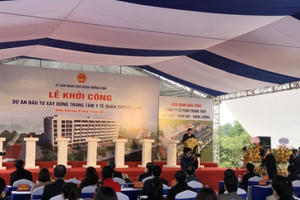 Hải Phòng: Khởi công trung tâm y tế quận Dương Kinh
