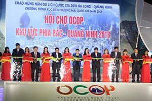 Khai mạc Hội chợ OCOP khu vực phía Bắc - Quảng Ninh 2018