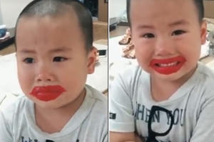 Cười "đau ruột" với màn nhận lỗi của cậu bé 4 tuổi