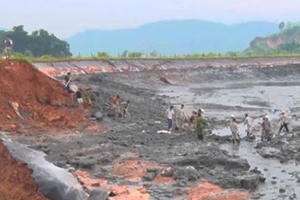 Vỡ hồ chứa chất thải Công ty cổ phần DAP số 2, người dân được đền bù 24 tỷ đồng