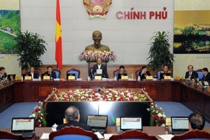 Chính phủ họp phiên thường kỳ tháng 11
