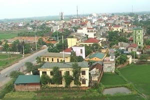 Hà Nội: Đầu tư xây dựng hạ tầng khu tái định cư gần 100 tỷ đồng