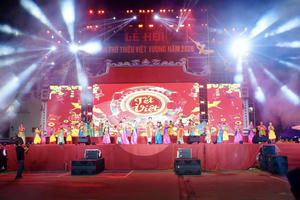 Khai mạc Lễ hội Đền thờ Triệu Việt Vương