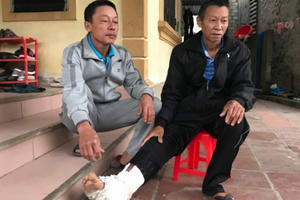 Tạm giam người con đánh cha ruột gãy xương sườn, bầm tím khắp người tại Nghệ An