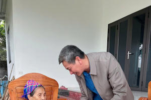 Xã Minh Đài (Phú Thọ): Thăm, tặng quà người cao tuổi