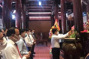 Nghệ An: Dâng hương kỷ niệm ngày sinh Chủ tịch Hồ Chí Minh