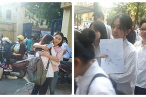 Thi vào lớp 10 ở Hà Nội: Gần 500 thí sinh vắng mặt buổi thi đầu tiên