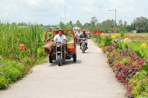 Xây dựng huyện nông thôn mới kiểu mẫu: Nhiều bộ, ngành chưa vào cuộc