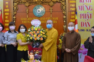 Hội Liên hiệp Phụ nữ Hà Nội chúc mừng Đại lễ Phật đản 2021 Hội Liên hiệp Phụ nữ Hà Nội chúc mừng Đại lễ Phật đản 2021