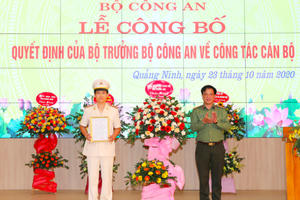 Quảng Ninh có tân Phó Giám đốc Công an tỉnh