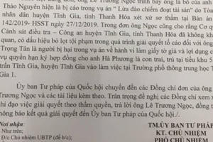 Phó Chủ nhiệm Ủy ban Tư pháp Quốc hội đề nghị Bộ Công an làm rõ vụ nghi làm bằng giả, con dấu giả?