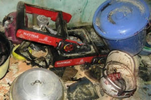 Nổ bình ga mini người đàn ông bị đứt rời ngón tay