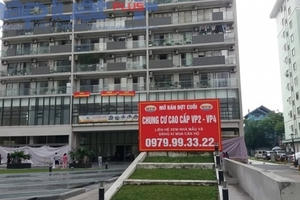 Chung cư VP4 Linh Đàm: HUD cho rằng việc điều chỉnh thiết kế không cần cơ quan chức năng phê duyệt