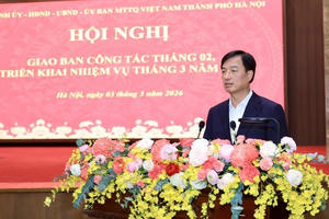 Hà Nội tập trung hoàn thành các chỉ tiêu phát triển, bảo đảm tăng trưởng từ 11% trở lên
