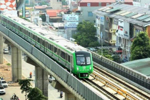 Đưa vào khai thác Dự án đường sắt đô thị Hà Nội, tuyến Cát Linh - Hà Đông trong năm 2019