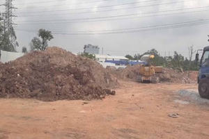 Phú Thọ: Phát hiện hộ kinh doanh đổ, tập kết trái phép hơn 133 tấn chất thải xây dựng, gây ô nhiễm môi trường