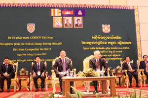 Khai mạc Hội nghị Tư pháp các tỉnh có chung đường biên giới Việt Nam- Campuchia lần thứ 2