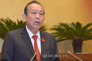 Chính phủ sẽ cụ thể hóa việc từ chức bằng văn bản quy phạm pháp luật