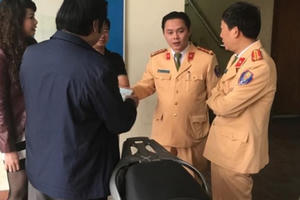 Hà Nội: Bất ngờ nhận lại xe máy SH sau 4 năm bị mất cắp