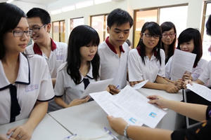 Các mốc thời gian chính của kỳ thi THPT quốc gia 2016