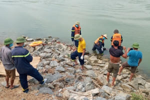 Thanh Hóa: Tìm thấy thi thể thanh niên đuối nước trên sông Mã