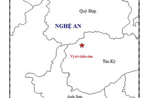 Nghệ An xảy ra động đất mạnh 4,2  độ richter, nhiều nơi rung lắc mạnh