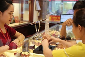 Giá vàng tăng 20.000 nghìn đồng/lượng tại phiên giao dịch đầu tháng 4