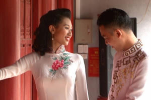 Hà Nội: Nét đẹp không gian áo dài Minh Minh