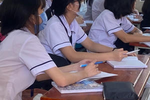 Dịch Covid-19 giai đoạn mới, phụ huynh Long Thành và Nhơn Trạch an tâm khi con đến trường