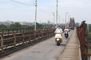 Ưu tiên vốn đầu tư cầu đường sắt vượt sông Hồng