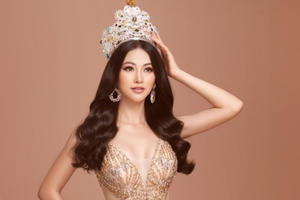Hoa hậu Phương Khánh đẹp tựa nữ thần khoe sắc cạnh vương miện 3,5 tỷ VND