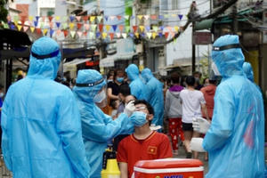 Quận 8: Phong tỏa 100m hẻm chợ khi phát hiện ca nghi nhiễm